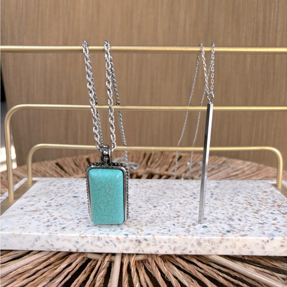 Necklace Bundle: Silver-tone